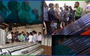 students-taking-solar-water-heater-information