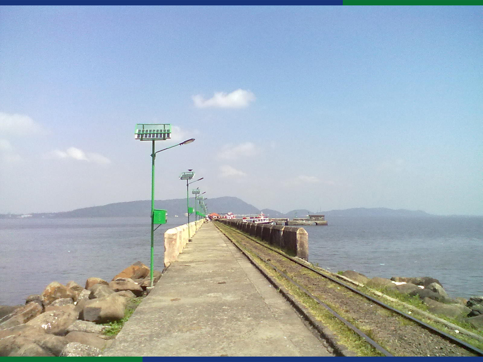 Solar Street Lights installation at Elephanta Caves